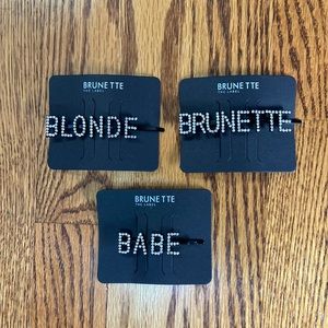 Brunette the Label Hair Pin